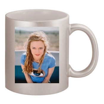 Heather Graham 11oz Metallic Silver Mug