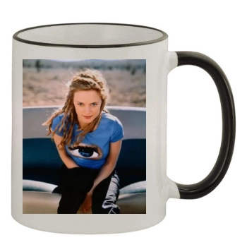 Heather Graham 11oz Colored Rim & Handle Mug