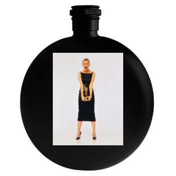 Heather Graham Round Flask