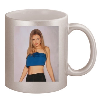 Heather Graham 11oz Metallic Silver Mug