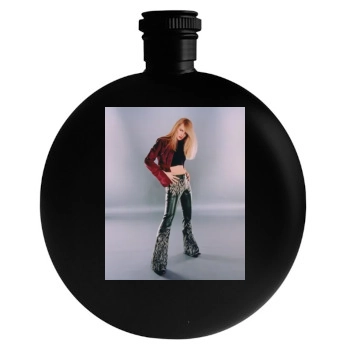 Heather Graham Round Flask