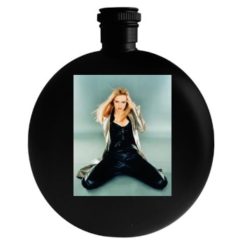 Heather Graham Round Flask