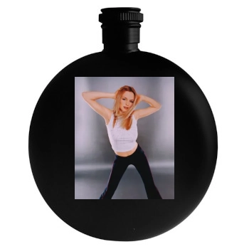 Heather Graham Round Flask