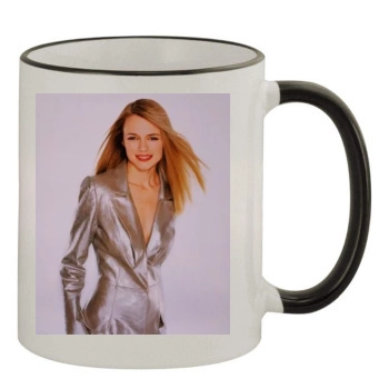 Heather Graham 11oz Colored Rim & Handle Mug