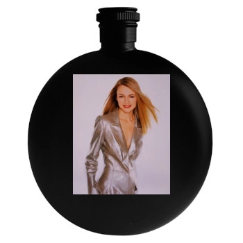 Heather Graham Round Flask