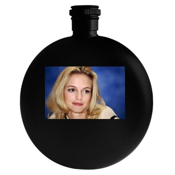 Heather Graham Round Flask