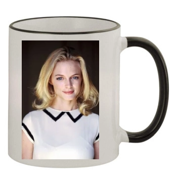 Heather Graham 11oz Colored Rim & Handle Mug