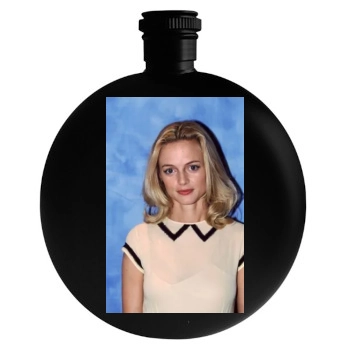 Heather Graham Round Flask