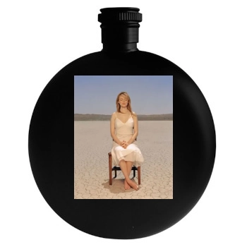 Heather Graham Round Flask