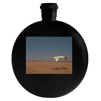 Heather Graham Round Flask