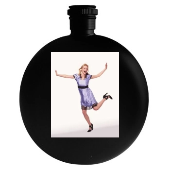 Heather Graham Round Flask