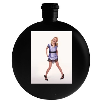 Heather Graham Round Flask