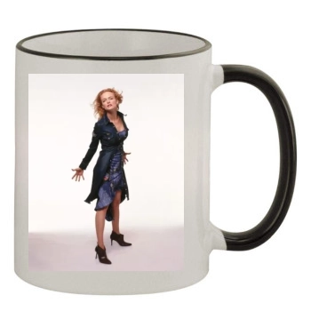 Heather Graham 11oz Colored Rim & Handle Mug