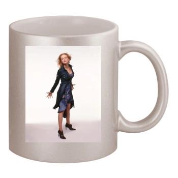 Heather Graham 11oz Metallic Silver Mug