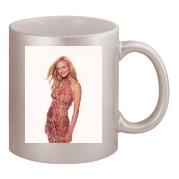 Heather Graham 11oz Metallic Silver Mug