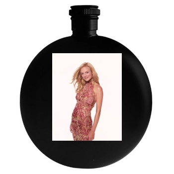 Heather Graham Round Flask