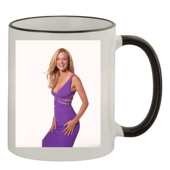 Heather Graham 11oz Colored Rim & Handle Mug