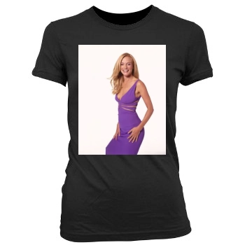 Heather Graham Women's Junior Cut Crewneck T-Shirt