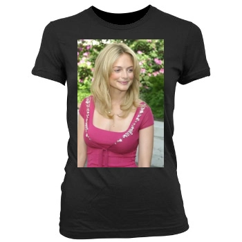 Heather Graham Women's Junior Cut Crewneck T-Shirt