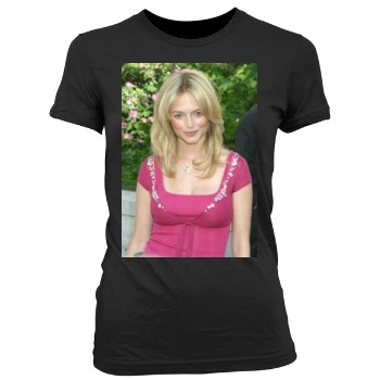 Heather Graham Women's Junior Cut Crewneck T-Shirt