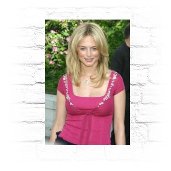 Heather Graham Metal Wall Art