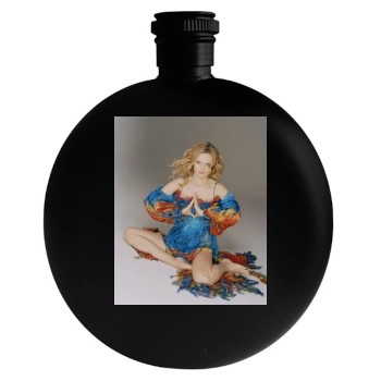 Heather Graham Round Flask