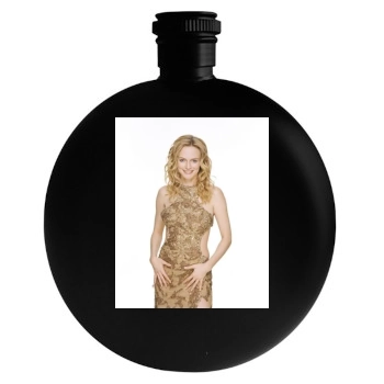 Heather Graham Round Flask