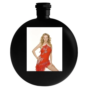 Heather Graham Round Flask