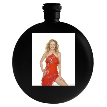 Heather Graham Round Flask