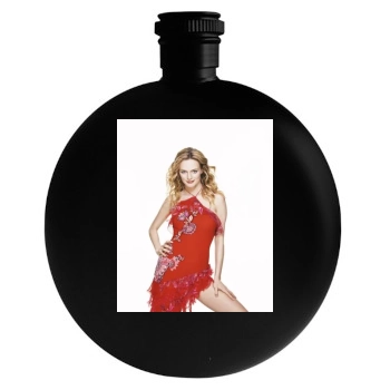 Heather Graham Round Flask