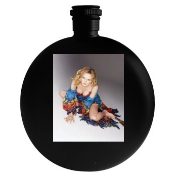 Heather Graham Round Flask