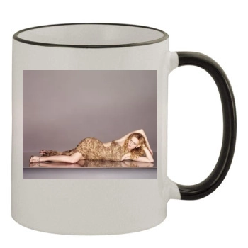 Heather Graham 11oz Colored Rim & Handle Mug