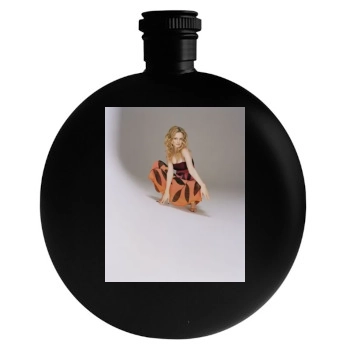 Heather Graham Round Flask