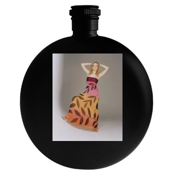 Heather Graham Round Flask