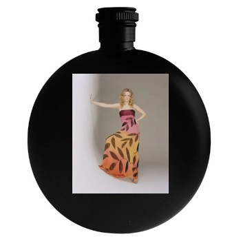 Heather Graham Round Flask