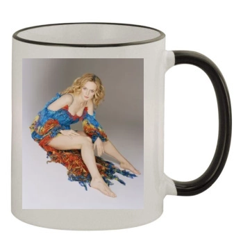 Heather Graham 11oz Colored Rim & Handle Mug