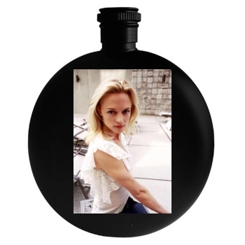 Heather Graham Round Flask