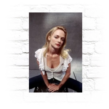 Heather Graham Metal Wall Art