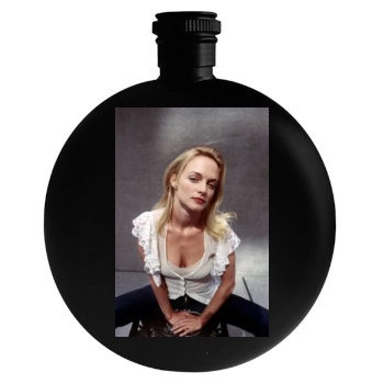 Heather Graham Round Flask