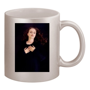 Heather Graham 11oz Metallic Silver Mug