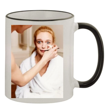 Heather Graham 11oz Colored Rim & Handle Mug