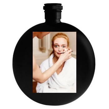 Heather Graham Round Flask