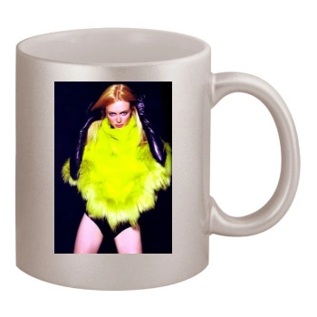 Heather Graham 11oz Metallic Silver Mug