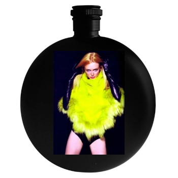 Heather Graham Round Flask