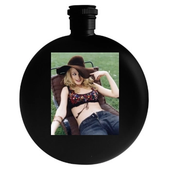 Heather Graham Round Flask