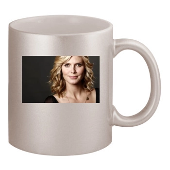 Heidi Klum 11oz Metallic Silver Mug