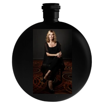 Heidi Klum Round Flask