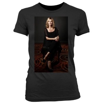 Heidi Klum Women's Junior Cut Crewneck T-Shirt