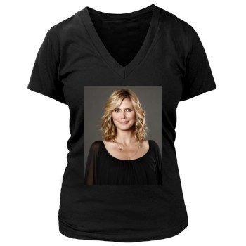 Heidi Klum Women's Deep V-Neck TShirt