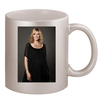 Heidi Klum 11oz Metallic Silver Mug